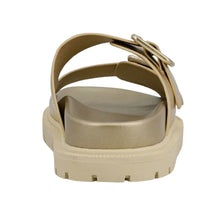 Load image into Gallery viewer, Gold Metallic Sandal
