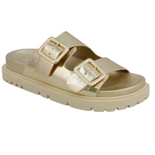 Load image into Gallery viewer, Gold Metallic Sandal
