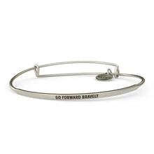 Load image into Gallery viewer, &amp;Livy Go Forward Bravely Bangle
