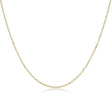 Load image into Gallery viewer, enewton 15&#39;&#39; Choker Classic Beaded Chain-Gold
