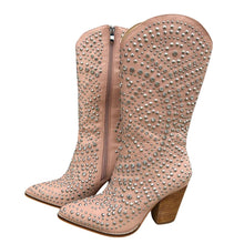 Load image into Gallery viewer, Corky&#39;s Boot Scootin Blush Rhinestone Studded Boot
