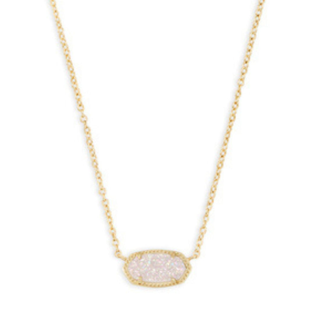 Kendra Scott Elisa Iridescent Drusy Necklace
