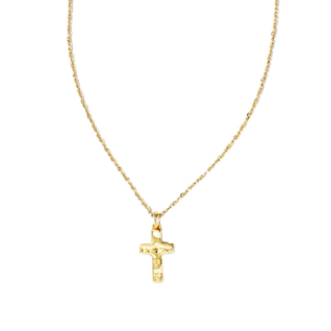Kendra Scott Gold Cross Pendant Necklace