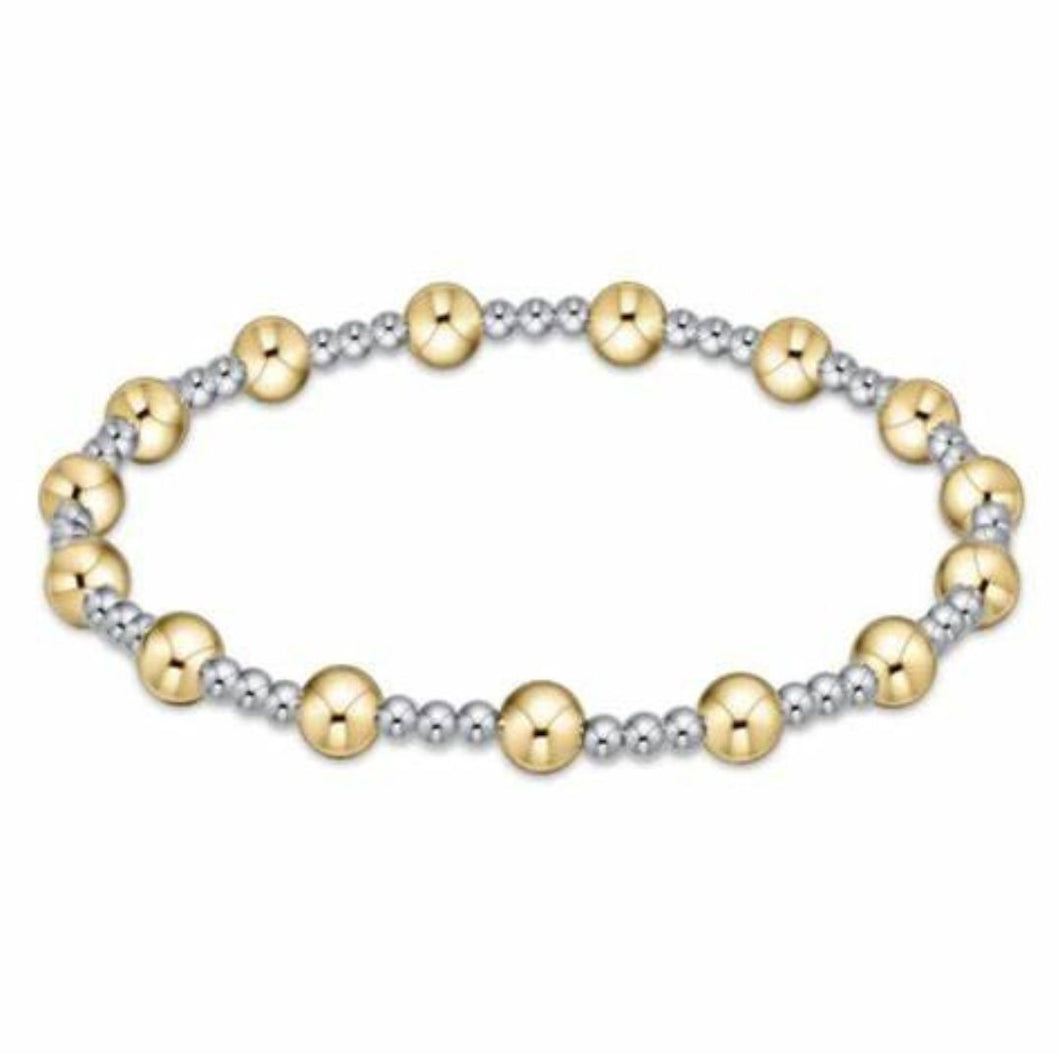 enewton Classic Sincerity Pattern 5mm Bead Bracelet