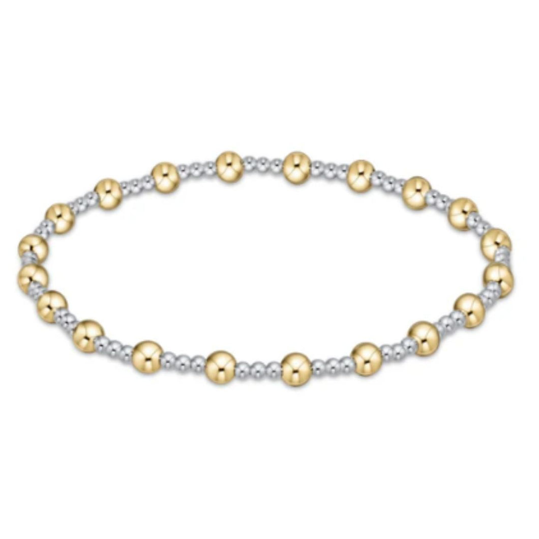 enewton Extends Classic Sincerity Pattern 4mm Bead Bracelet