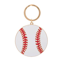 Load image into Gallery viewer, Baseball Keychain
