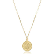 Load image into Gallery viewer, enewton 16&quot; Necklace Gold-Blessing Gold Disc
