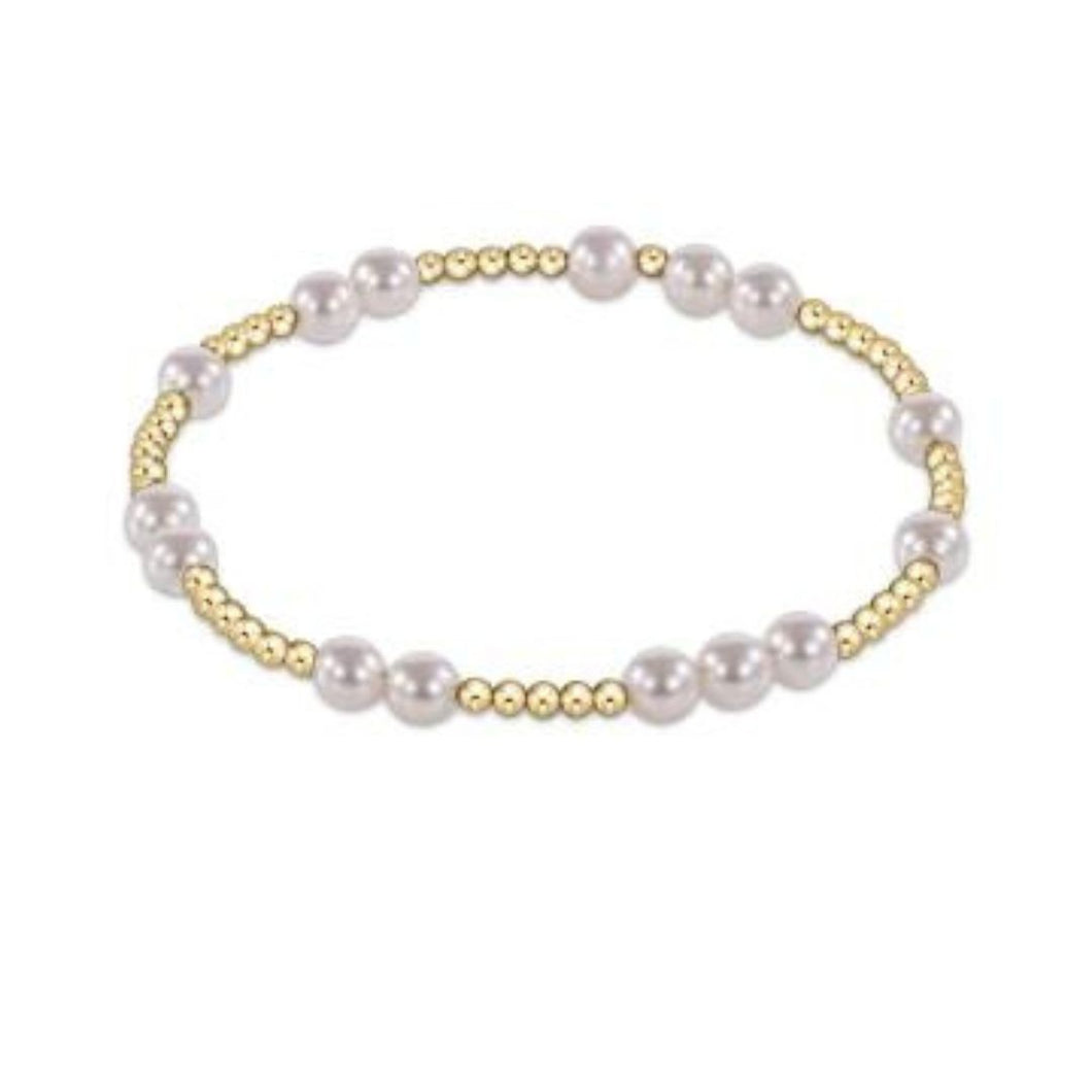 enewton Hope Unwritten 5mm Pearl Bracelet