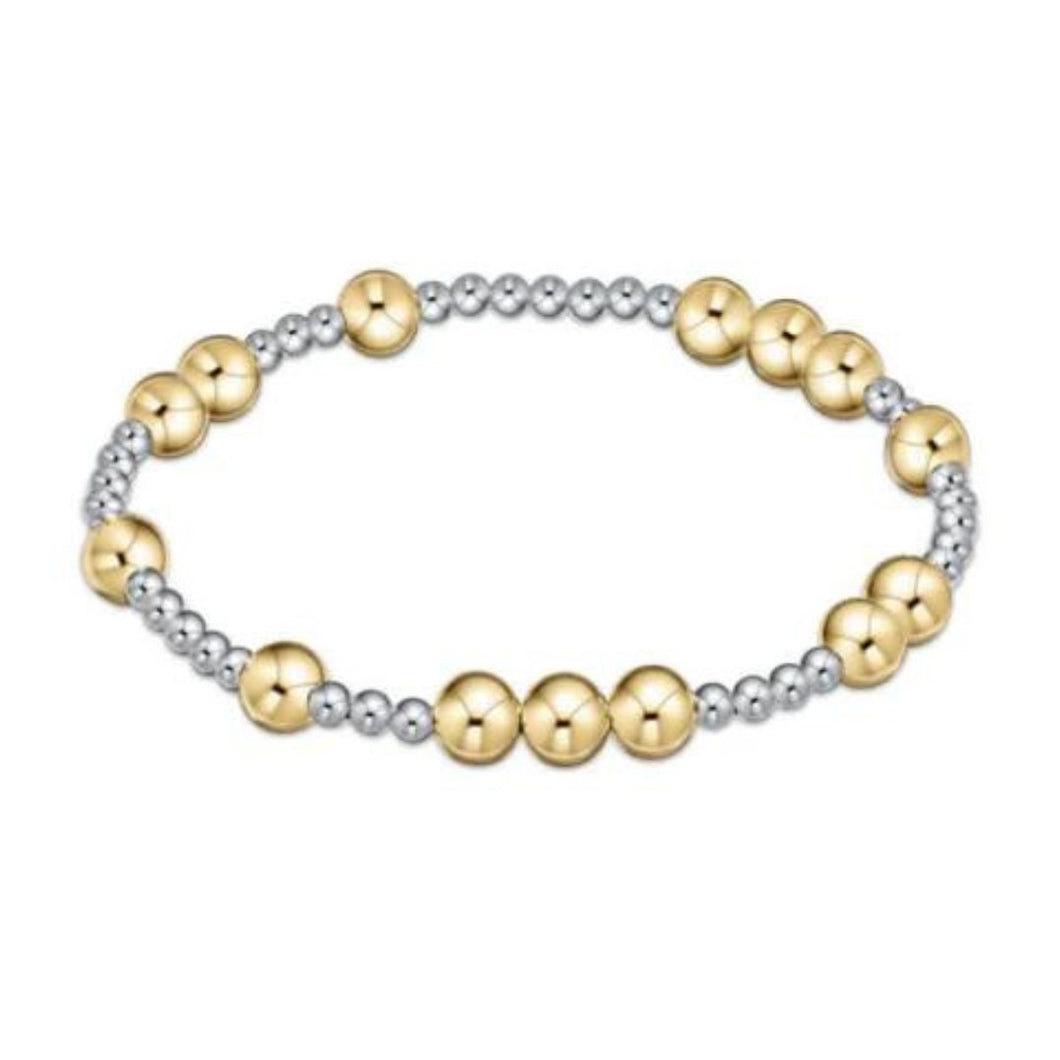 enewton Hope Unwritten Mixed Metal 6 mm Bracelet