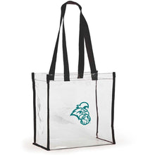 Load image into Gallery viewer, Chauncey Clear Open Stadium Tote
