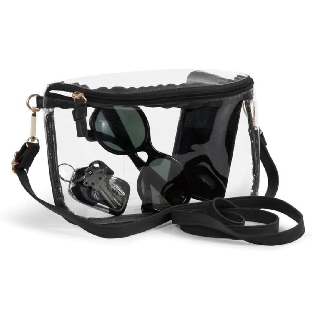 Clear Stadium Sling/Crossbody Bag