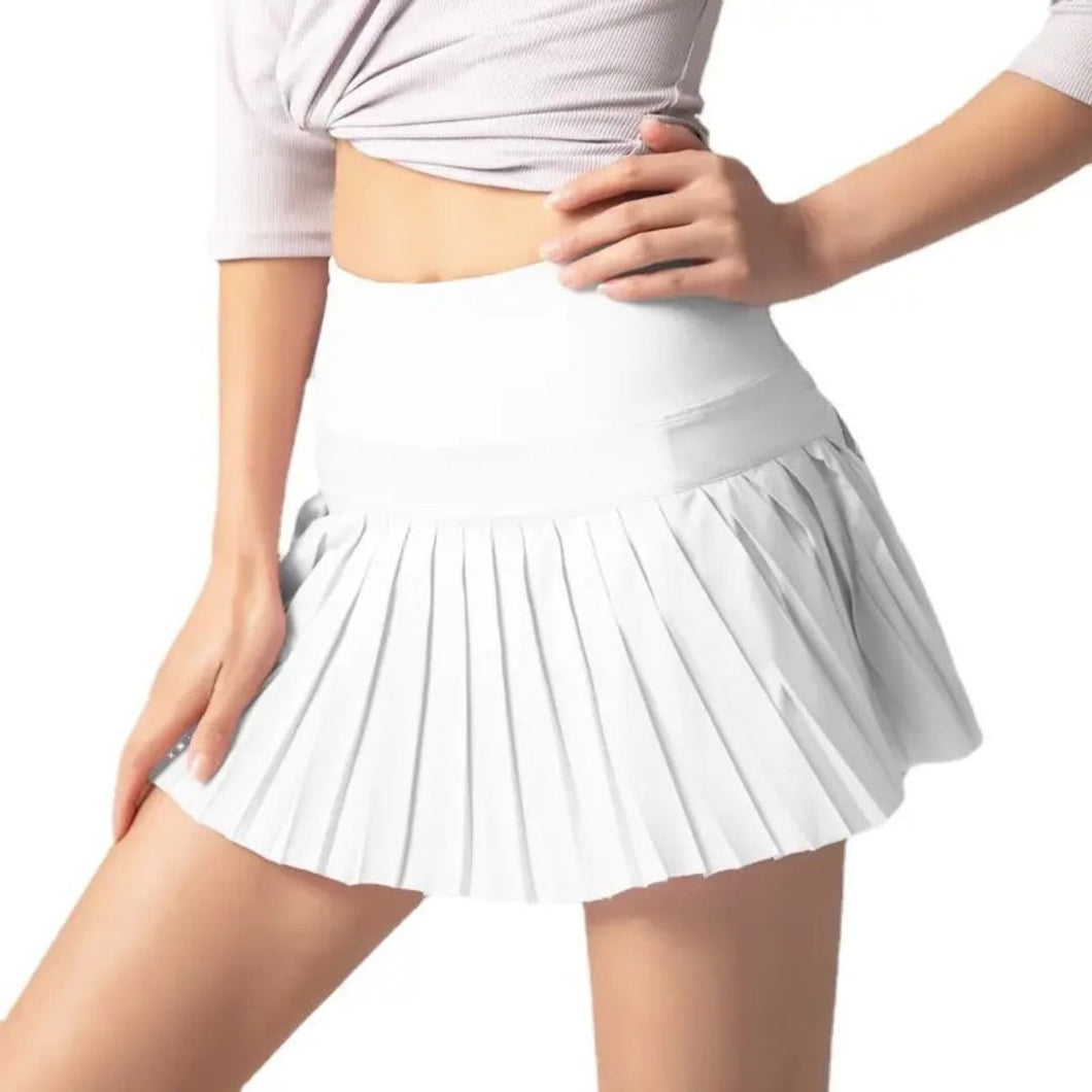 Pleated Athletic Skort